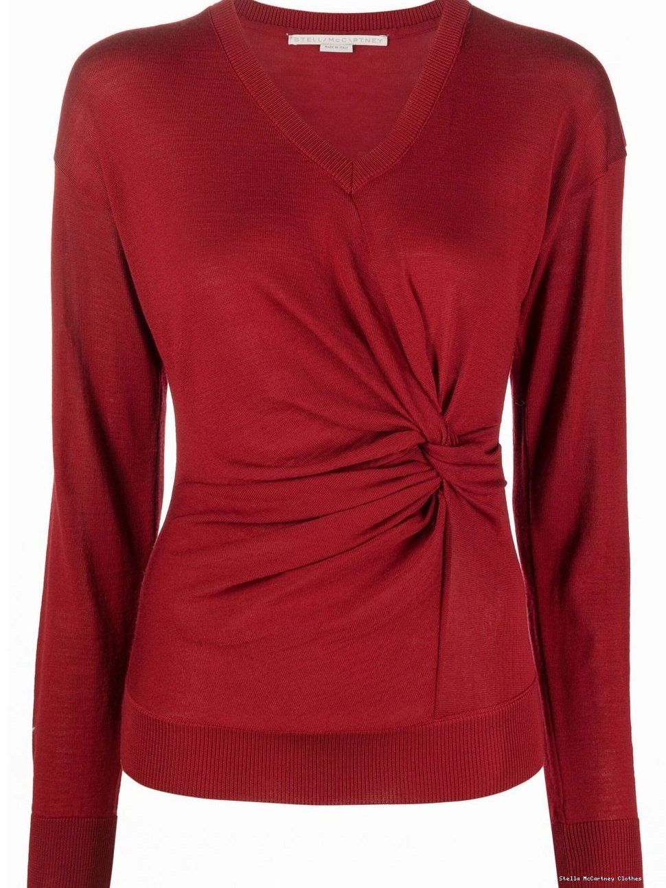 Affordable Stella Women wool top twist-detail McCartney 0424